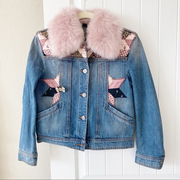 Quilted Patchwork Denim Jacket | Poshmark